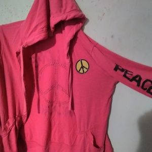 Zippered hoodie